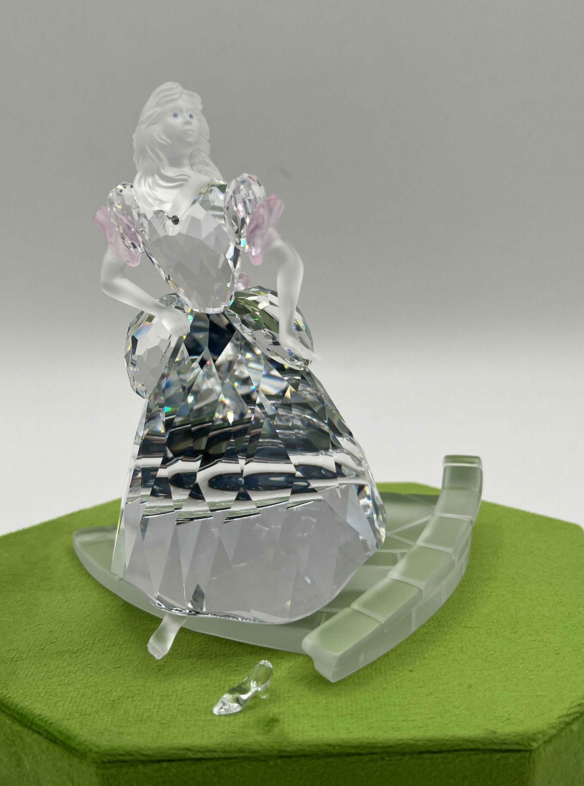 Swarovski Cinderella on Stairs #255108 **artist Signed** - Etsy