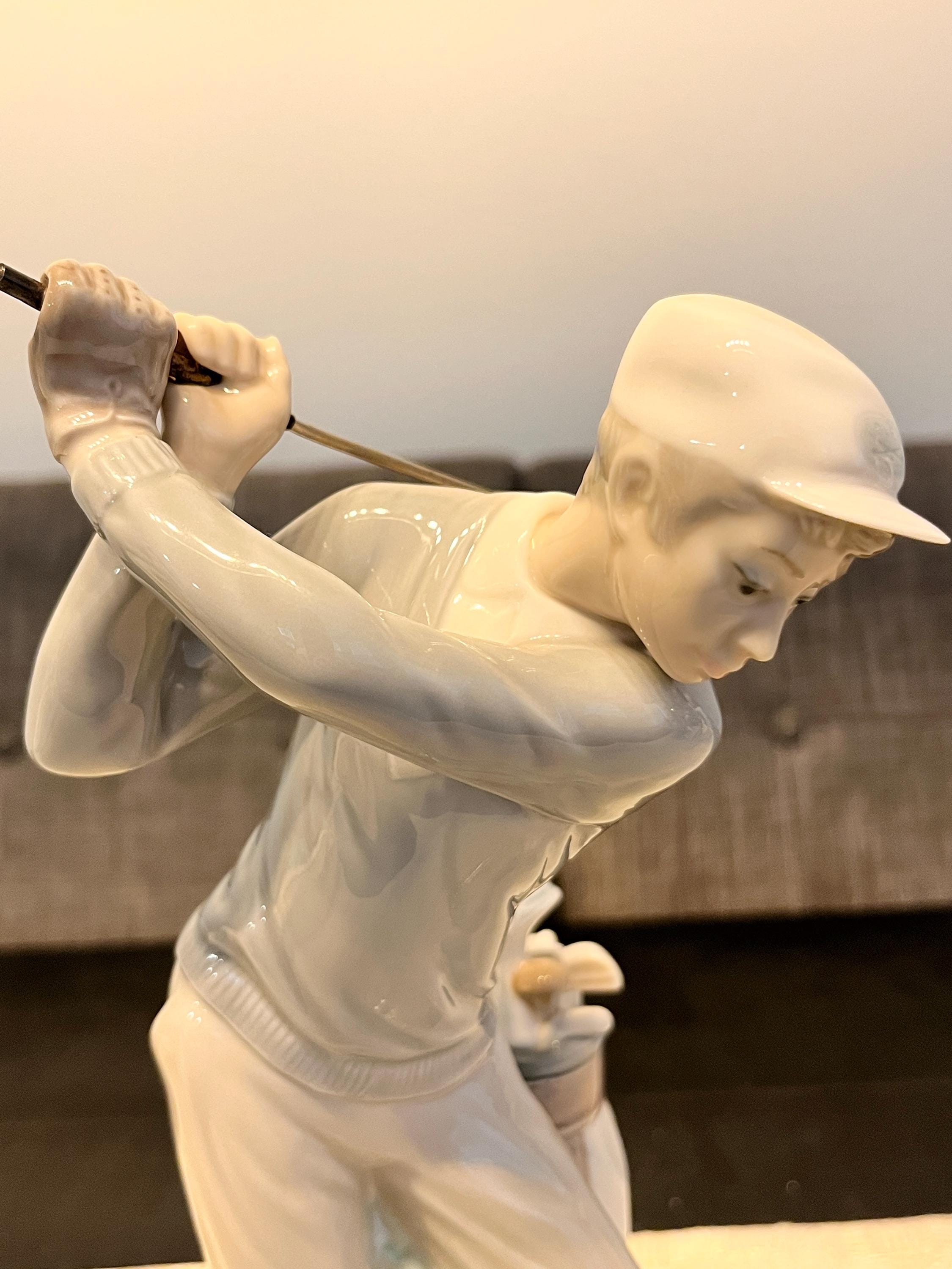 Lladro Male Golfer #4824 - Etsy