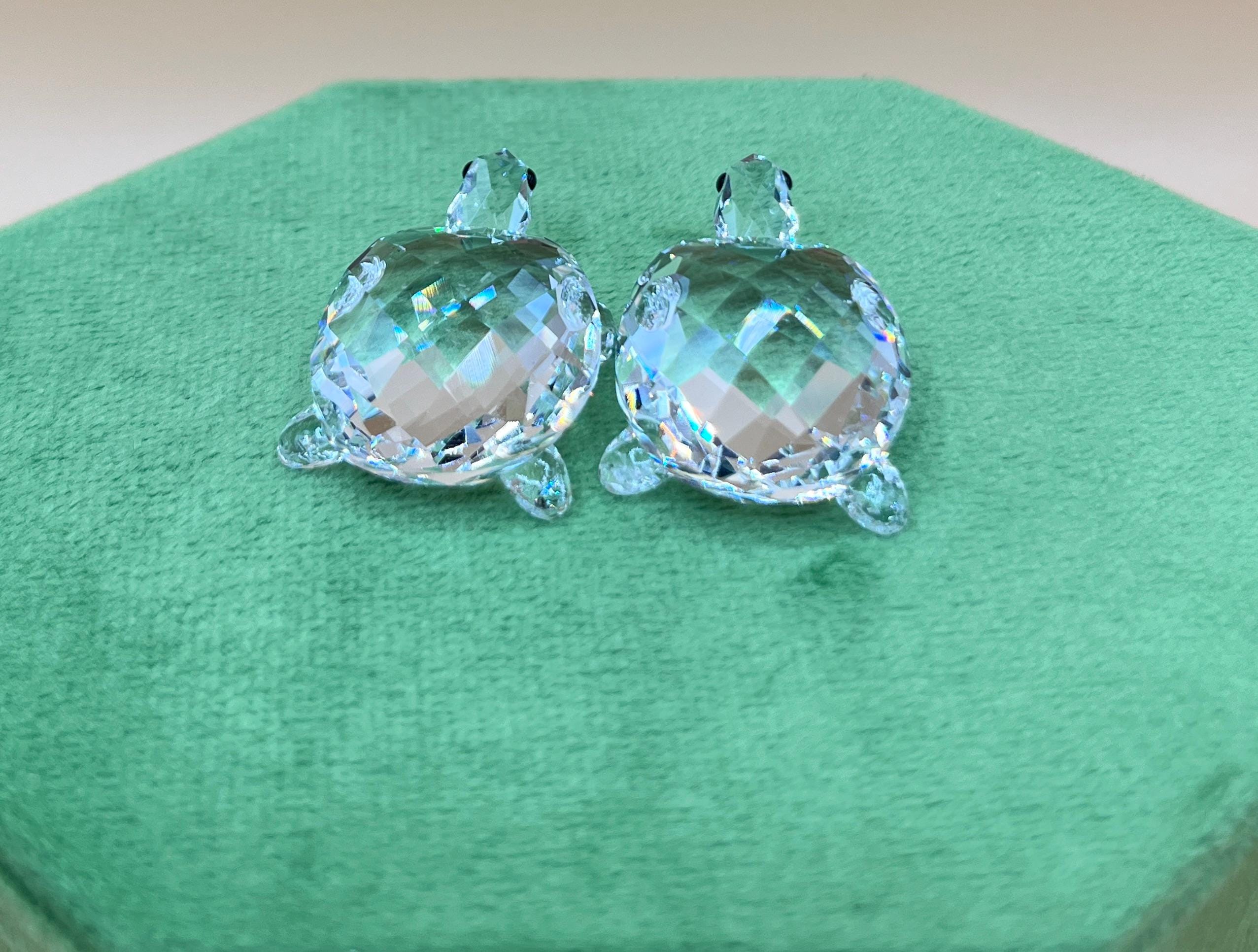 Swarovski Peaceful Countryside Baby Tortoises #56881518 - Etsy