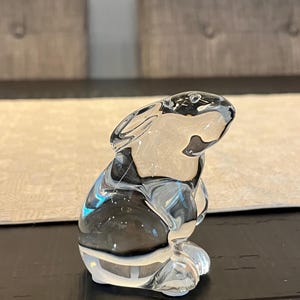 Baccarat Crystal Rabbit