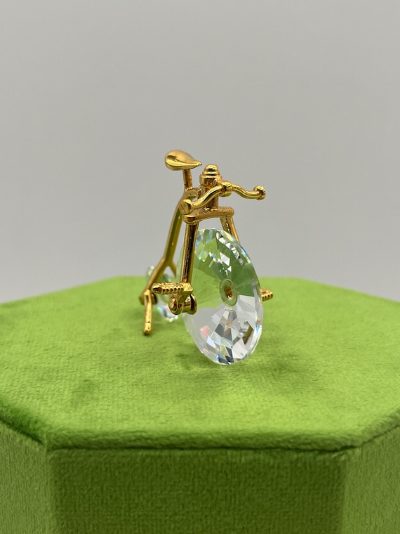 Swarovski Crystal Memories Penny Farthing Bicycle #180578 - Etsy