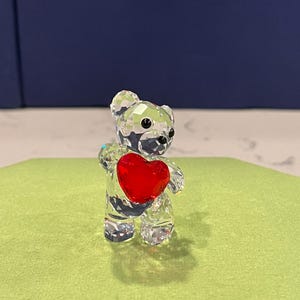 Swarovski Kris Bear Heart - Etsy