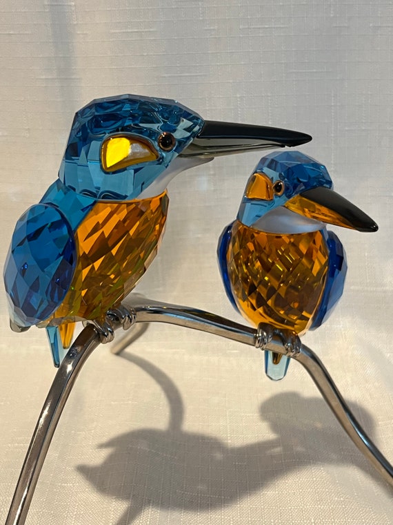 Swarovski Kingfishers Blue Turquoise #945090 - Etsy