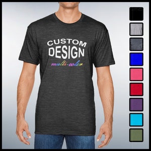 Custom Printed T-shirt, Mens Custom Shirt, Personalized T-shirts, Customized Apparel, Custom Shirt, Small Business Merch, Custom Unisex Tee