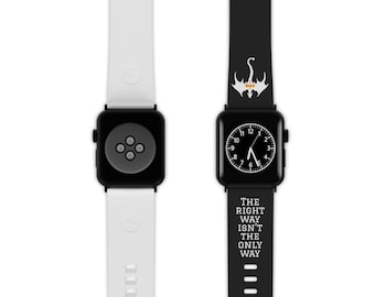 Fourth Wing Watch Band for Apple Watch, Fourth Wing Quote, Fourth Wing Merch, The right way isnt the only way - Officially Licensed