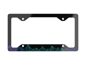 ACOTAR Velaris Colored Metal License Plate Frame - OFFICIALLY LICENSED