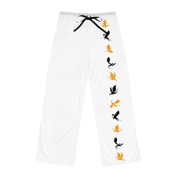 Dragon Pajama Pants Customizable Pajama Pants Dragon Pjs Bookish Pajamas Fantasy Pajamas Etsy Canada