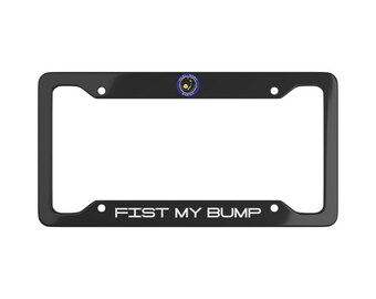 Project Hail Mary Fist My Bump License Plate Frame Car Accessory
