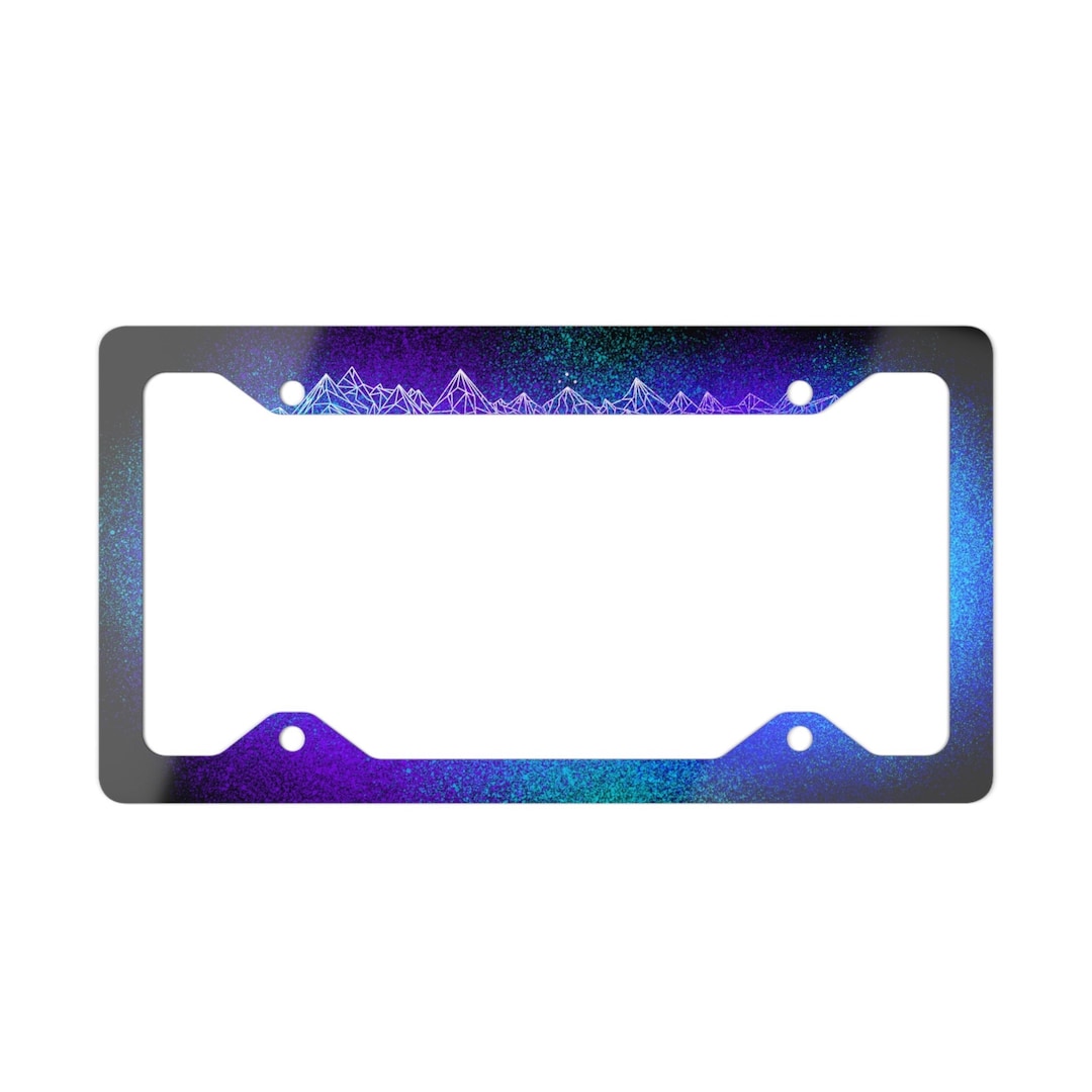 ACOTAR Velaris Flipped Painted Metal License Plate Frame - Etsy
