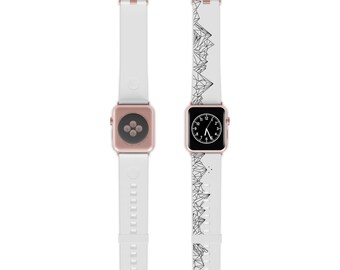 ACOTAR Watch Band for Apple Watch White/Black - Officially Licensed