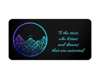 ACOTAR Desk Mat, Velaris Desk Mat