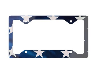 American Flag License Plate Frame, Patriotic, USA, We The People License Plate Frame, Inspirational quotes, Quote Car Accessories