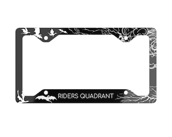 Officially Licensed Fourth Wing License Plate Frame, Fourth Wing Riders Quadrant, Fourth Wing Accessories, Fourth Wing Car