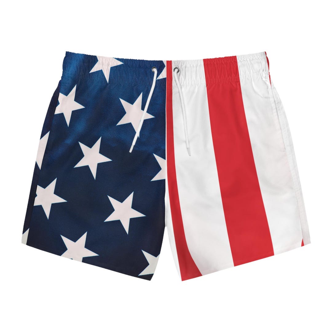 Swim Trunks- American Flag