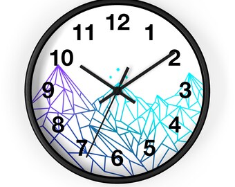 ACOTAR Wall Clock, Velaris Wall Clock