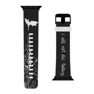 Officially Licensed Fourth Wing Watch Band for Apple Watch, Fourth Wing Dragons, Fourth Wing Merch