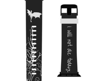 Officially Licensed Fourth Wing Watch Band for Apple Watch, Fourth Wing Dragons, Fourth Wing Merch