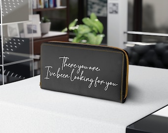 ACOTAR Zipper Wallet, There You Are Ive Been Looking For You Quote, A Court of Thorns and Roses, Rhysand Quote