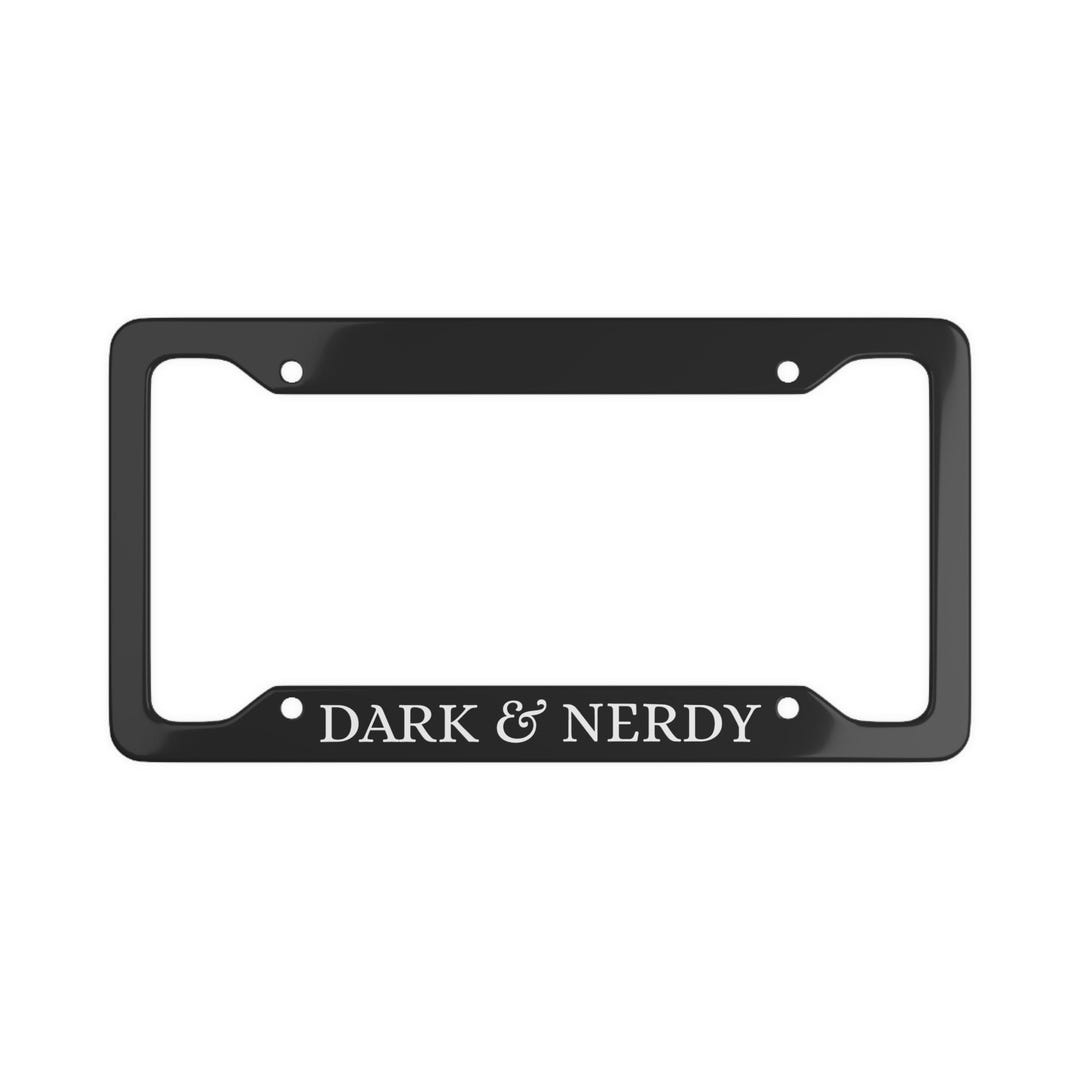 Nerdy License Plate Frames