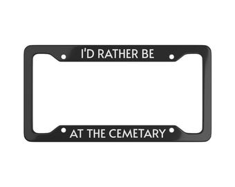 Halloween License Plate Frame, Scary Horror Car Accessory, Fall Gift Idea, Spooky License Plate Holder, Halloween Car Decor, Halloween Gift