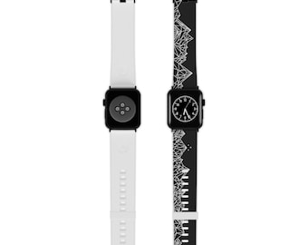 ACOTAR Watch Band for Apple Watch Black/White - Officially Licensed