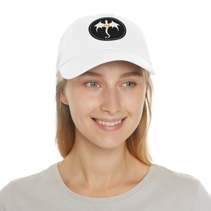 Fourth Wing | Dragon Lover | Baseball Hat with Leather Patch | Iron Flame Hat | Custom Hat | Book Lover Accessories image 4