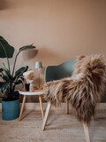 Icelandic LARGE (105cm) Sheepskin - Brown - Real Wool