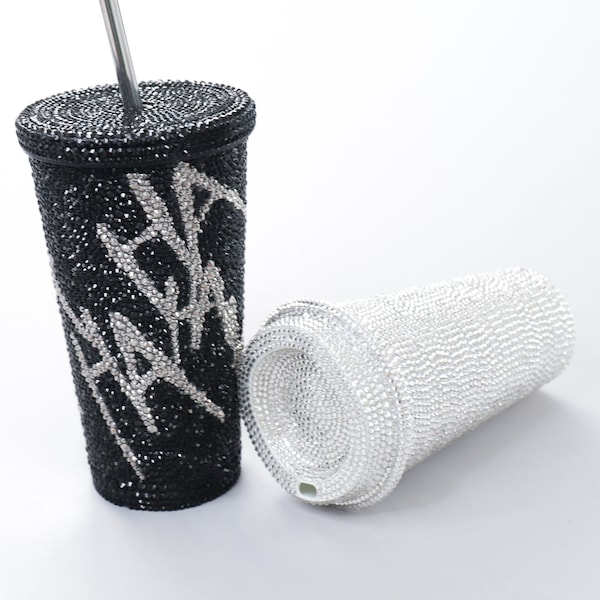 Personalizowany Kubek Termiczny - Custome Swarovski Crystal Cup - na zamówienie