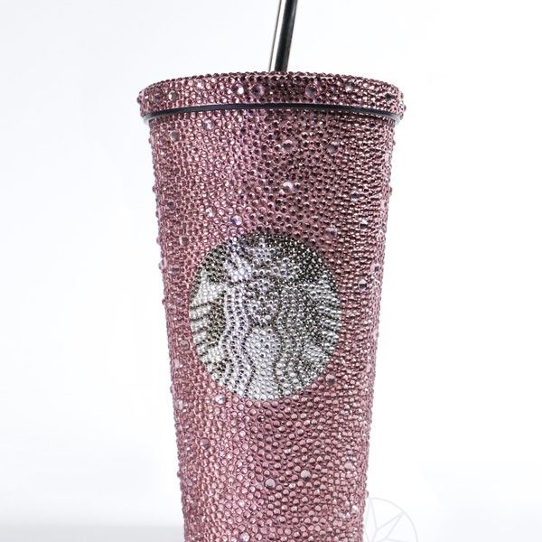 Kubek Termiczny - Swarovski Crystal Cup - Starbucks Pink Ametyst