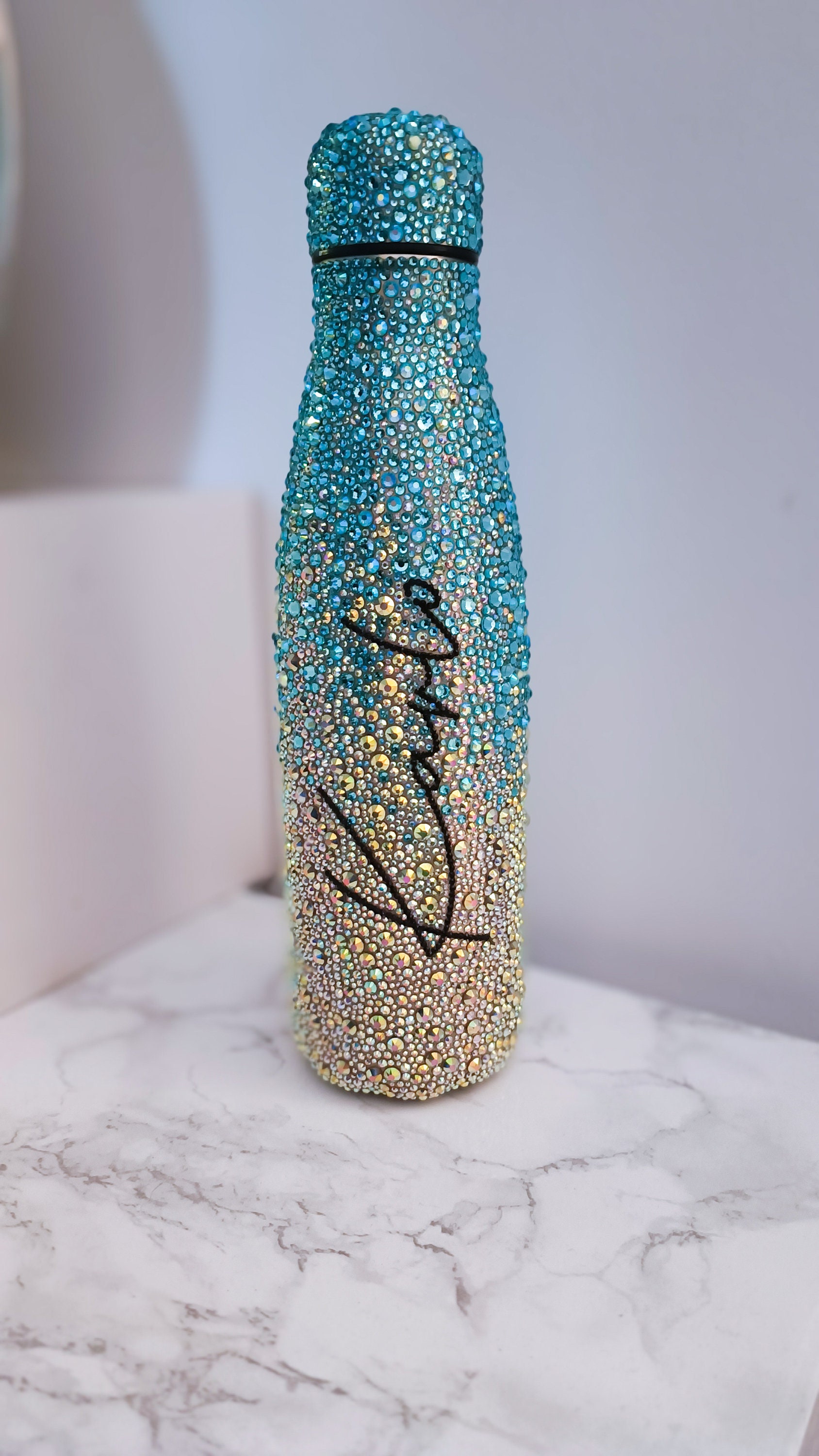 Swarovski water bottle - Etsy 日本