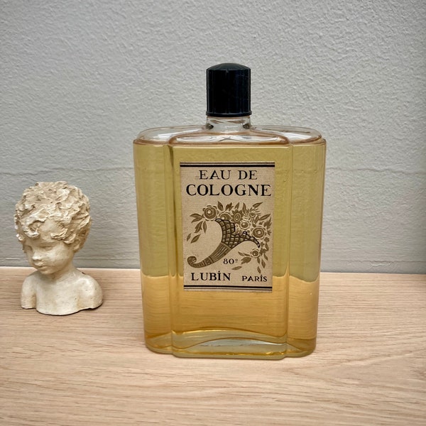 Eau de Cologne, Rare Antique Fragrance from Lubin Paris, Early 1930s