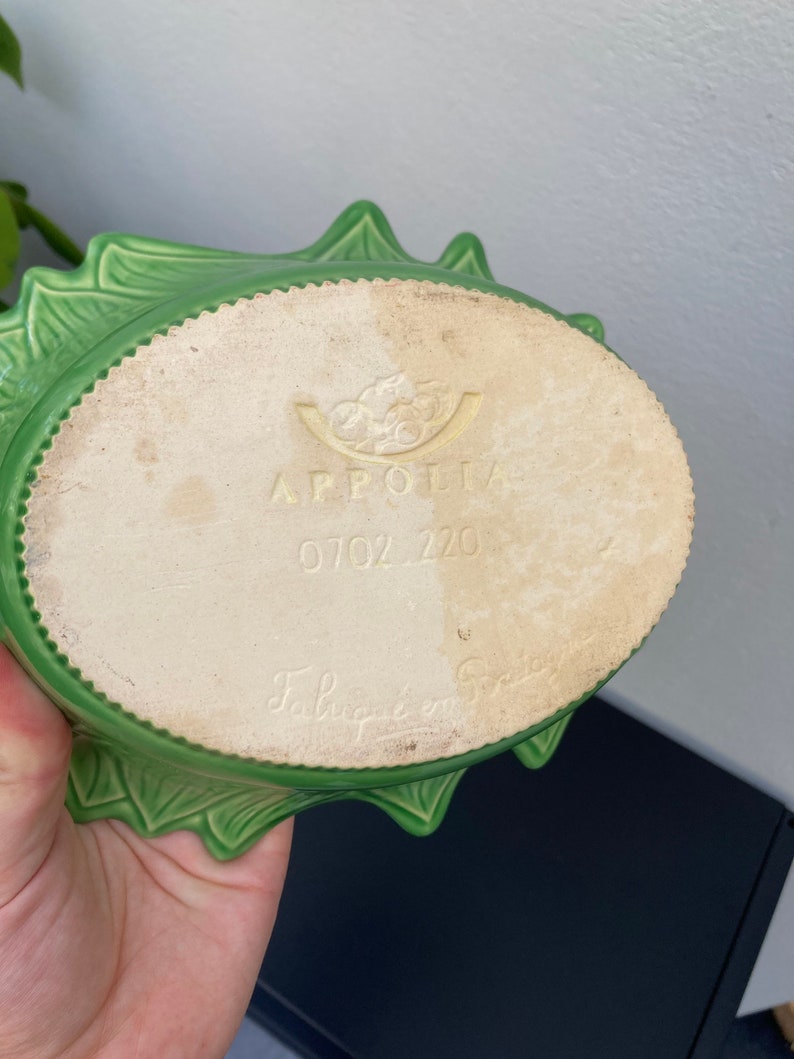 Vintage Appolia French Ceramic Sunflower Baking in Provincial Etsy