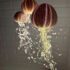 Jellyfish String Lights: ambient lightings, Warm Glow Fairy Lights, battery operated