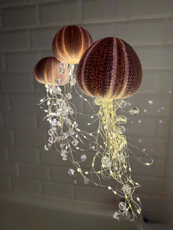 Jellyfish String Lights: ambient lightings, Warm Glow Fairy Lights, battery operated