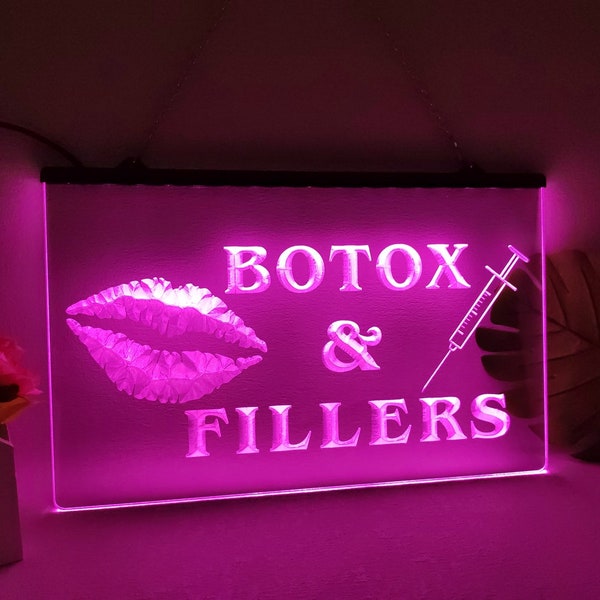 botox fillers Led Neon Light Sign