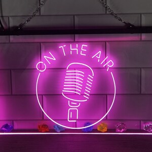 On The Air Acrylic Home Room Décor Led Neon Light Sign 30x20cm/8&quot;x12&quot;