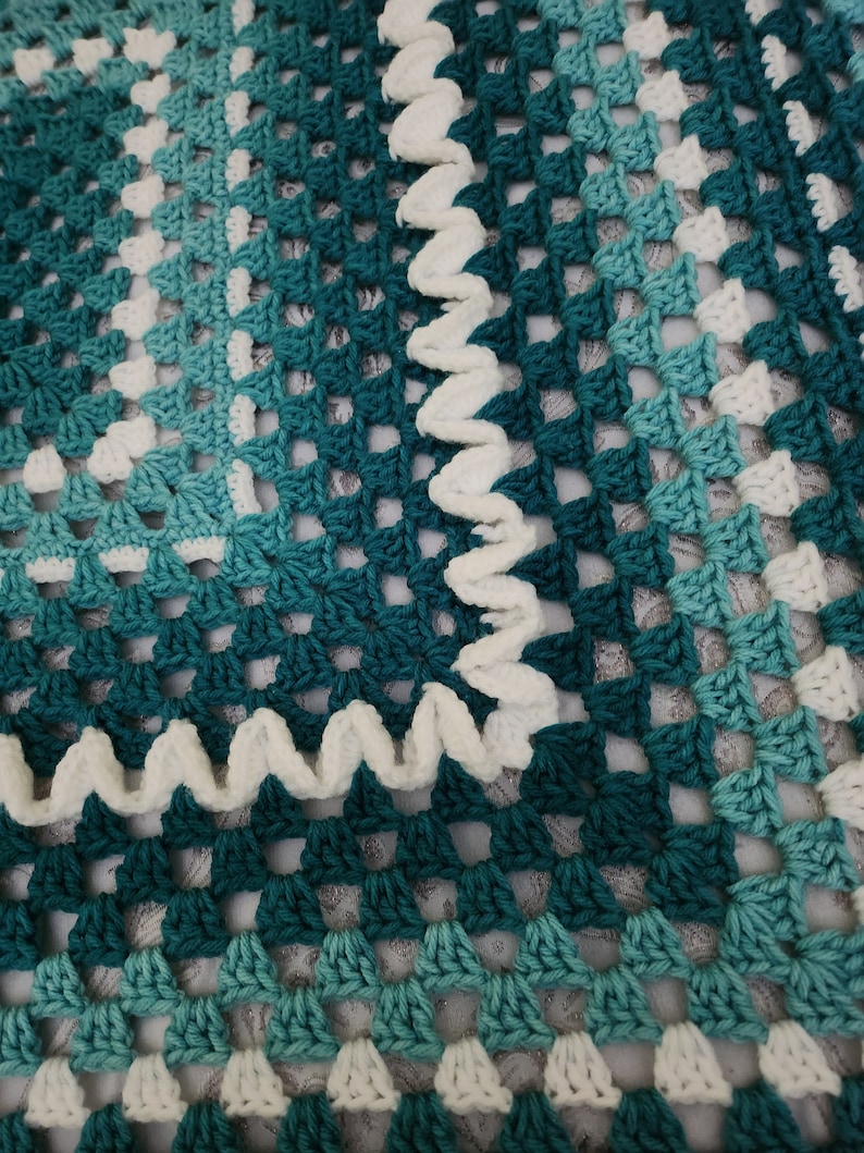 Teal Ruffle Throw Deep Teal Throw - Etsy