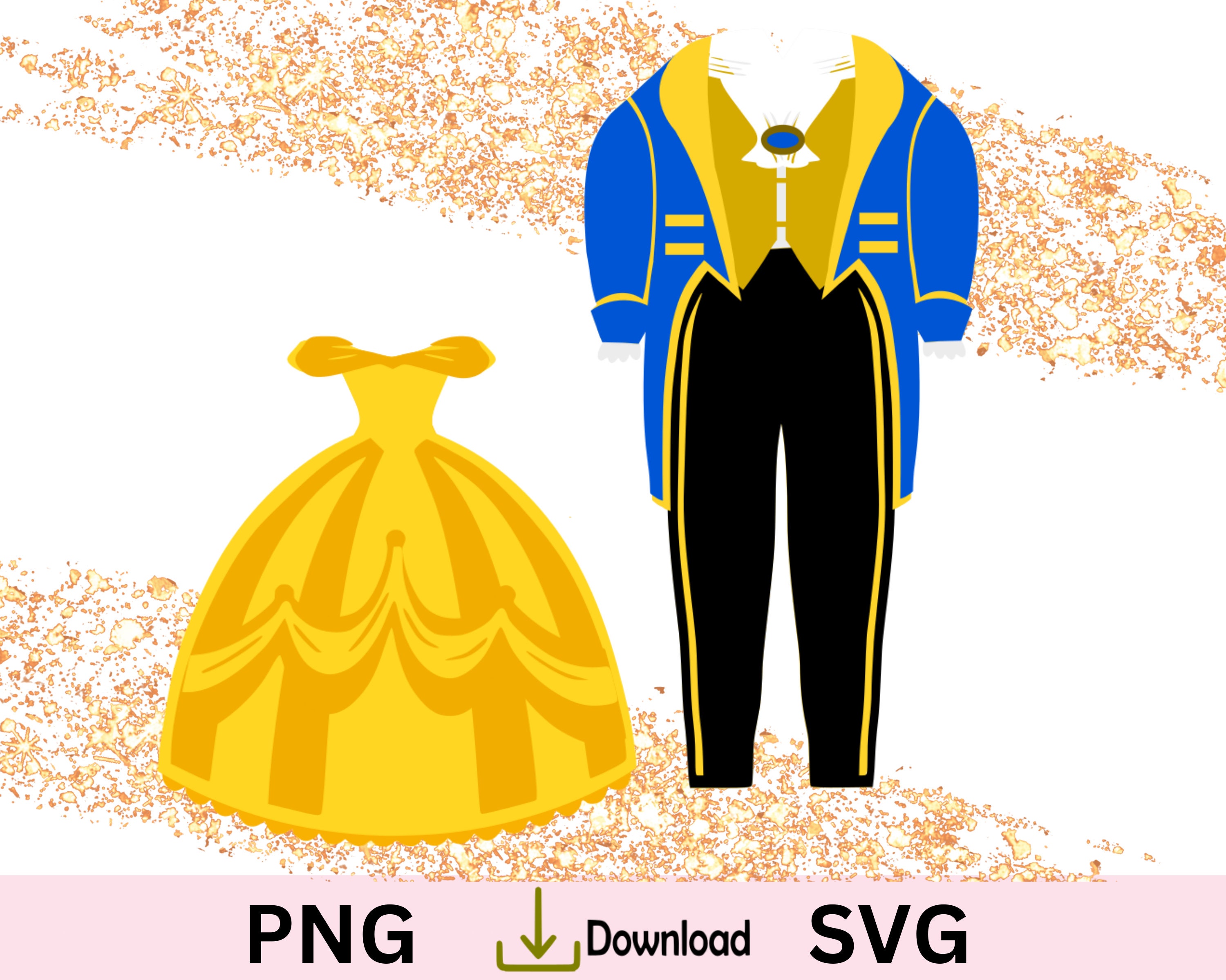 Belle Blue Dress Pattern - Etsy
