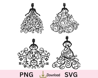 Prinzessinnenkleid, Spitzenkleid, Hochzeit Prinzessinnenkleid. Schick. Prinzessin Wandbild