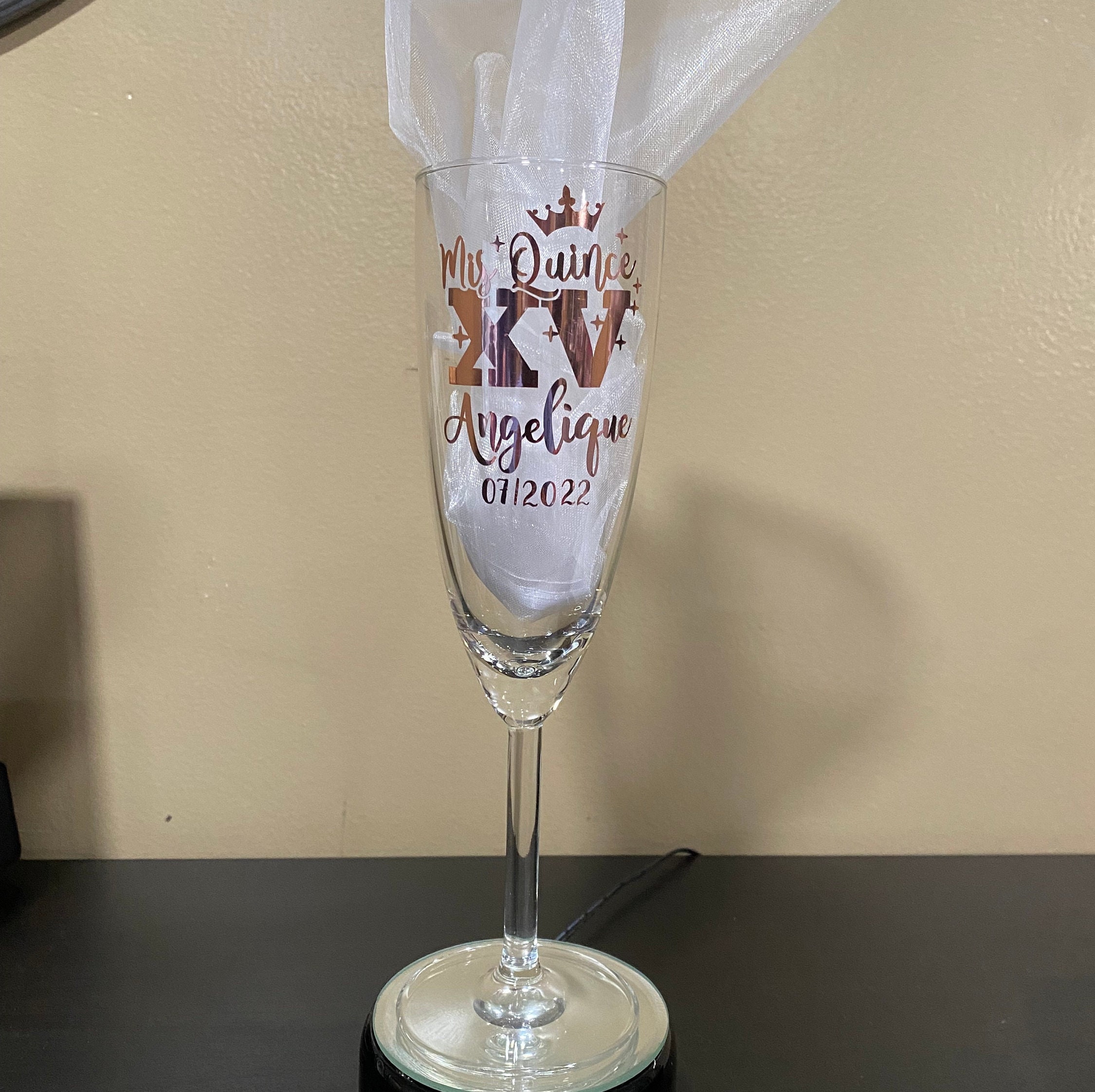 Copas de vino estriadas altas y sexys, cristal soplado a mano Oneida  vintage en Andrielle Clear, copas Heritage elegantes para celebraciones de  brindis -  España