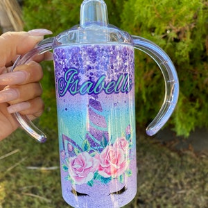 Personalized Kids toddler Unicorn tumbler cup, kids christmas gift, birthday gift, child tumbler, stocking stuffer, Christmas gift.