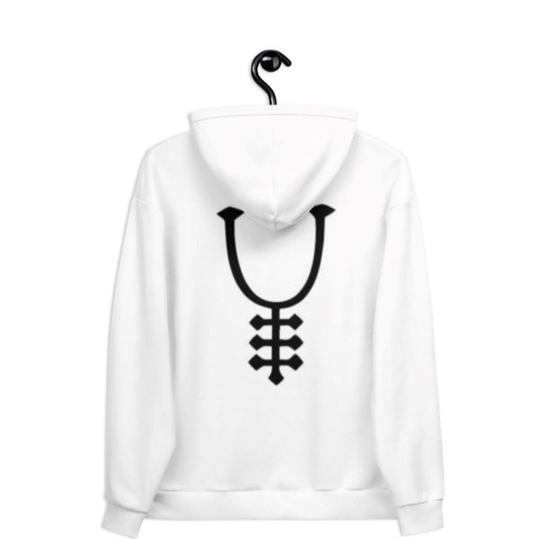 White Amalgamate Hoodie