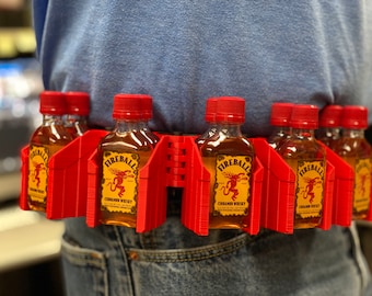 ReadyShots® - Five Double Shot, WTF, Cinnamon Whisky, Whisky Geschenke, Feuerball Gürtel, Feuerball Holster, Feuerball Geschenke