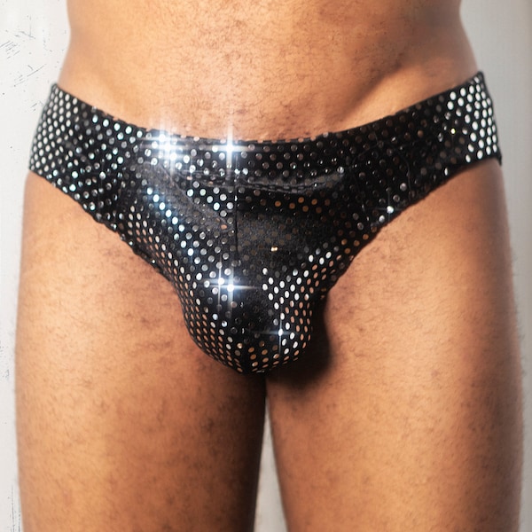 Mask 4 Mask Disco Shiny Festival Swimwear - Men's Underwear Briefs