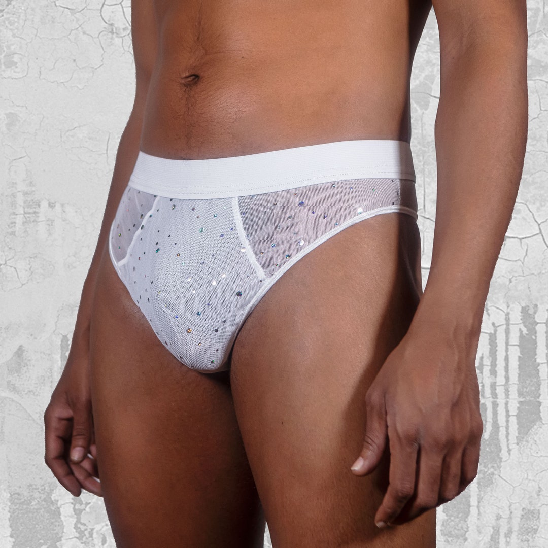 sparkly thong underwear