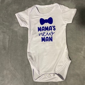 Mama's New Man Onesie