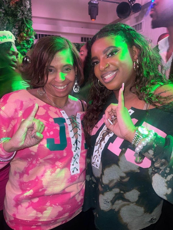 pink lace up sweatshirt