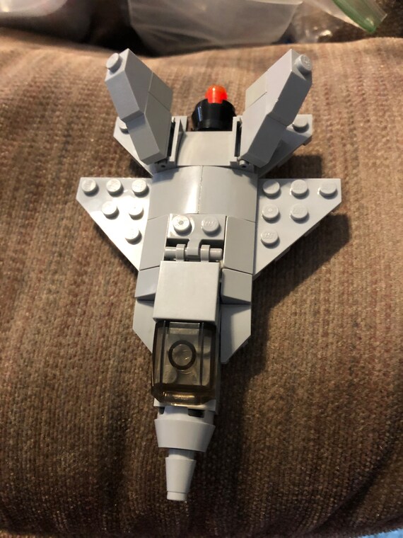 Custom lego fighter jet sale