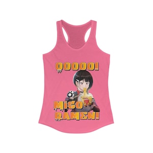 Miso Ramen Anime Women&#39;s Racerback Tank