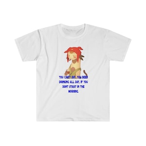 Drinking All Day Anime Tee